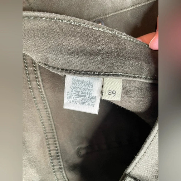 Rag and Bone Women's Army Green Legging Jeans Size 29 - Picture 4 of 12